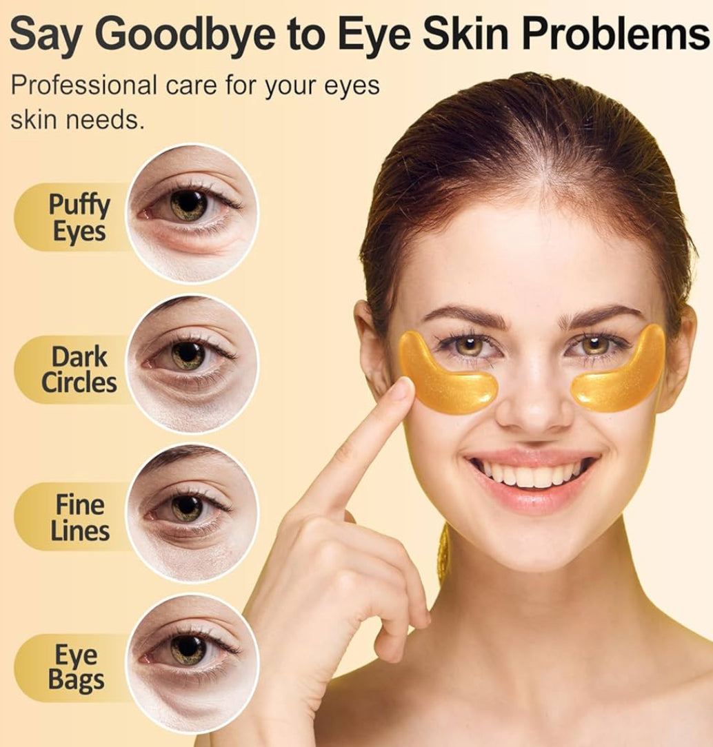24K Gold Eye Mask